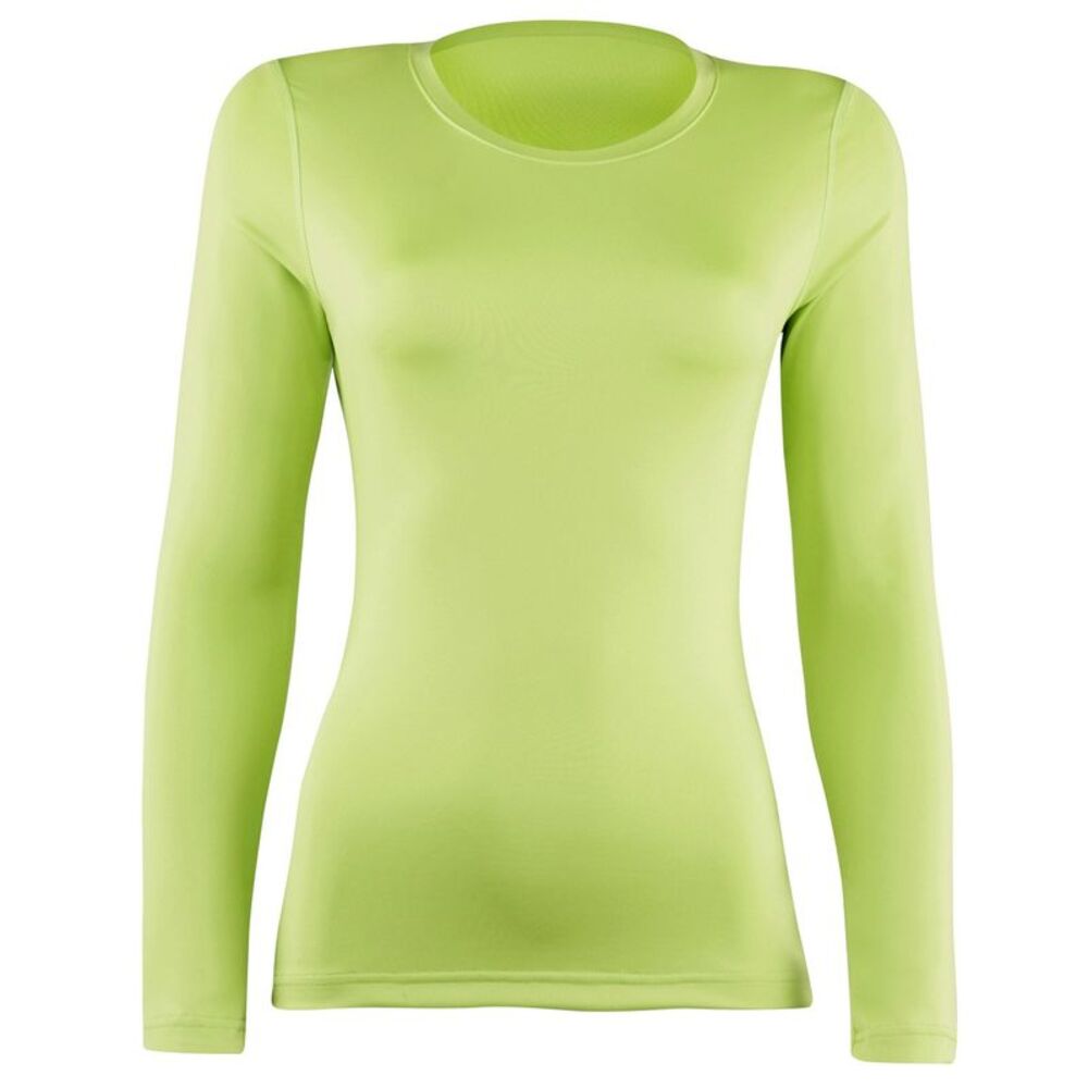 Rhino Womens/Ladies Sports Baselayer Long / Lime